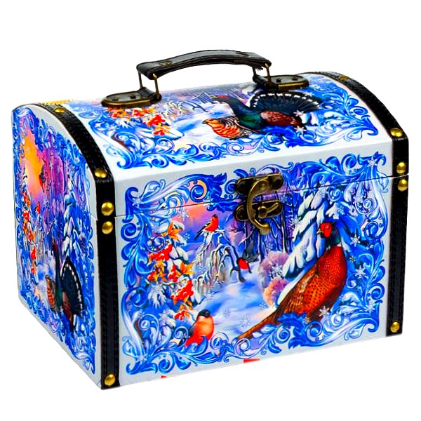 Сладкий подарок на Новый Год в элитной упаковке весом 1850 грамм